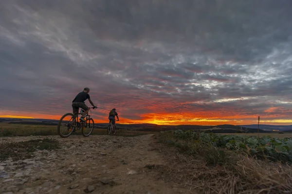 Sunset Bile Karpaty Slovakia — Stock Photo, Image