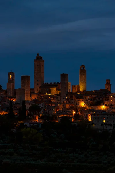 San Gimignano Site Unesco Toscana Itália — Fotografia de Stock