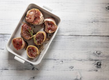 Biberli domuz filetosu.