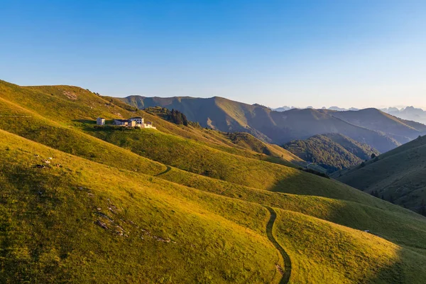 Sommarlandskap Nära Monte Grappa Norra Italien — Stockfoto