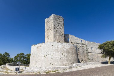 Monte Santangelo 'daki Kale, Puglia, İtalya