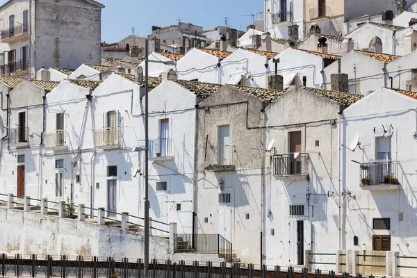 Old Town Monte Sant Angelo Puglia Italy — Stock Photo, Image