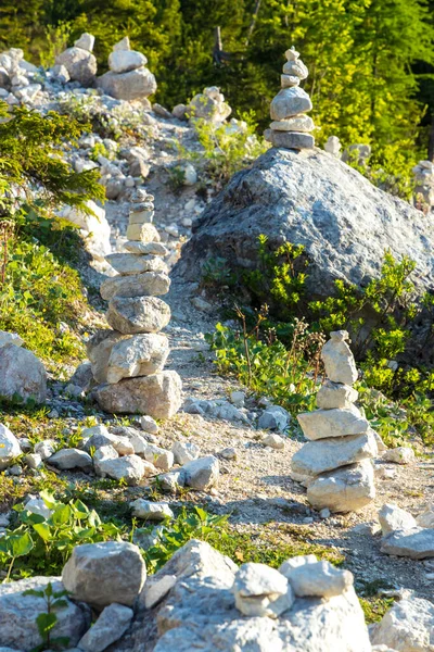 Stone Pyramid Triglav National Park Slovenia — Stock Photo, Image