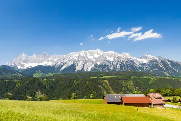Avusturya Schladming Yakınlarındaki Dachstein Manzara — Stok fotoğraf