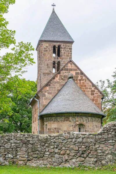 Starý Kamenný Kostel Nagyborzsony Maďarsko — Stock fotografie