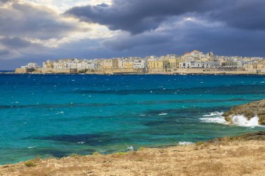Eski şehir Gelibolu, Lecce, Apulia, İtalya