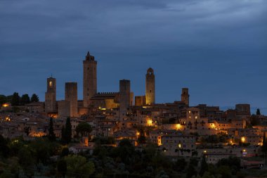 San Gimignano, UNESCO sitesi, Toskana, İtalya
