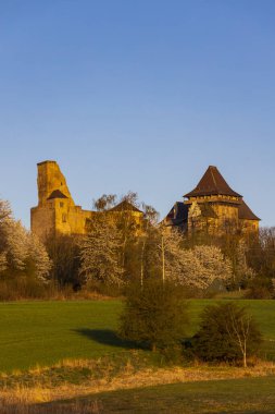 Lipnice Nad Sazavou kalesi, Vysocina bölgesi, Çek Cumhuriyeti