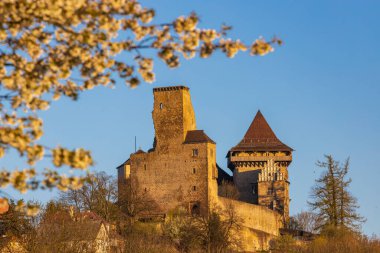 Lipnice Nad Sazavou kalesi, Vysocina bölgesi, Çek Cumhuriyeti
