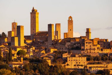 San Gimignano, UNESCO sitesi, Toskana, İtalya