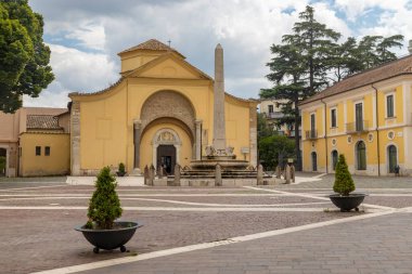Santa Sofia Church (Chiesa di Santa Sofia), UNESCO World Heritage Site, Benevento, Campania, Italy clipart