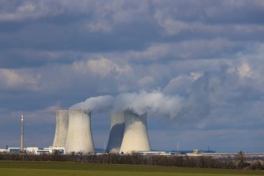 Nükleer santral Dukovany, Vysocina bölgesi, Çek Cumhuriyeti