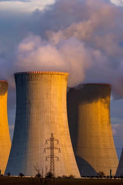 Nuclear power station Dukovany, Vysocina region, Czech republic