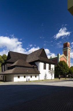 Kutsal Üçlü Kilisesi, UNESCO alanı, Kezmarok, Slovakya