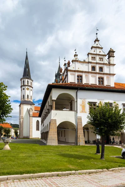 Old Town Hall and St. James church in Levoca, UNESCO site, Slovakia