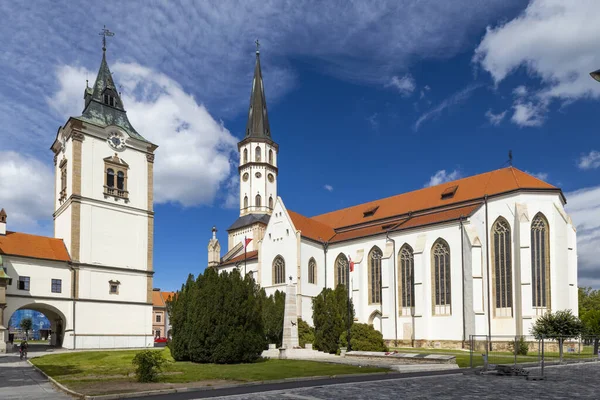 Old Town Hall and St. James church in Levoca, UNESCO site, Slovakia