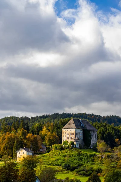 Hrad Moosburg Korutanech Rakousko — Stock fotografie