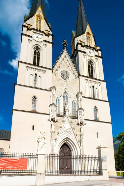 Kościół Opactwa Admont Stylu Neogotyckim Admont Styria Austria — Zdjęcie stockowe