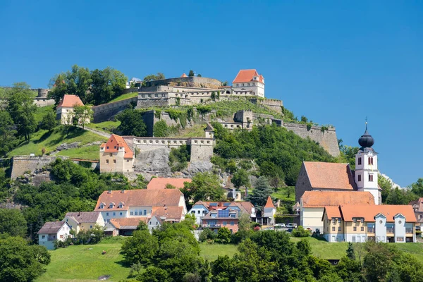 Riegersburk Város Stájerország Ausztria — Stock Fotó