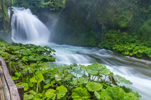 Marmore Falls Cascata Delle Marmore Umbria Region Italy — Stock Photo, Image