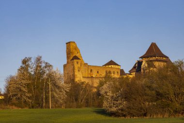 Lipnice Nad Sazavou kalesi, Vysocina bölgesi, Çek Cumhuriyeti