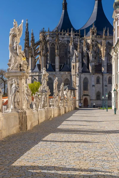 Igreja Santa Bárbara Kutna Hora Site Unesco República Checa — Fotografia de Stock