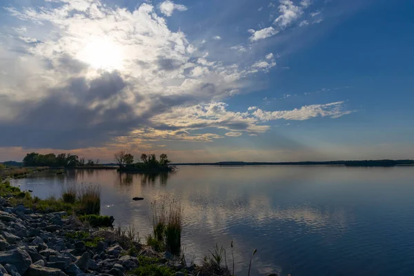 Mlyny Gölü Güney Moravya Çek Cumhuriyeti — Stok fotoğraf