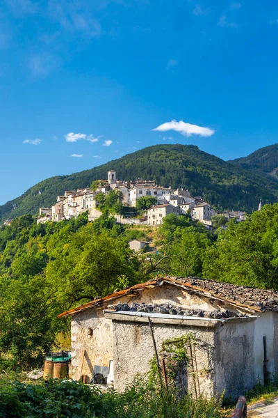 Scanno Parc National Des Abruzzes Province Aquila Région Des Abruzzes — Photo