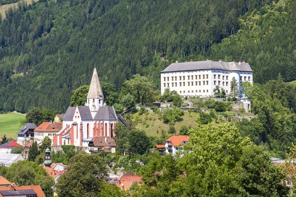 Murau Styria Avusturya Daki Obermurau Şatosu — Stok fotoğraf