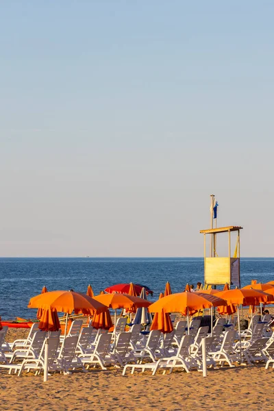 Strand Rodi Garganico Apulien Italien — Stockfoto