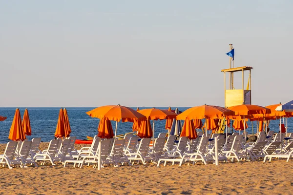 Beach Rodi Garganico Apulia Italy — Stock Photo, Image