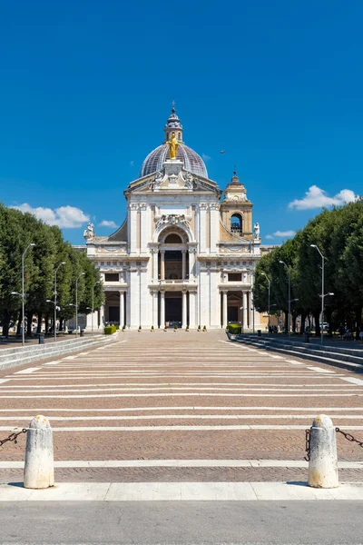 意大利Umbria地区佩鲁贾省Assisi Santa Maria Degli Angeli教堂 — 图库照片