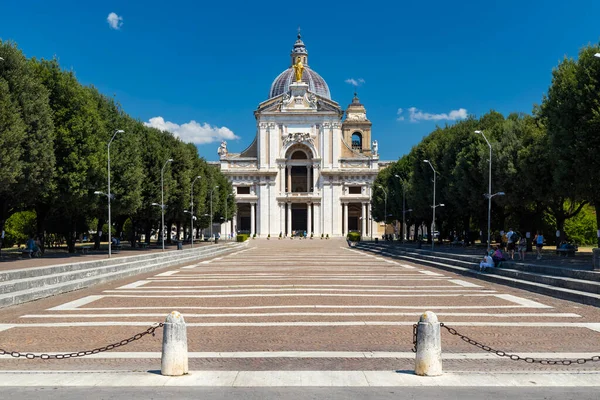 Basílica Santa Maria Degli Angeli Assis Província Perugia Região Úmbria — Fotografia de Stock