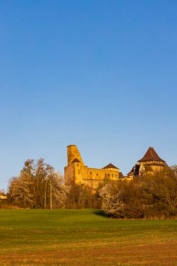 Lipnice Nad Sazavou kalesi, Vysocina bölgesi, Çek Cumhuriyeti