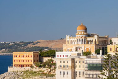 Santa Cesarea Terme 'deki Villa Sticchi, Salento, Apulia bölgesi, İtalya
