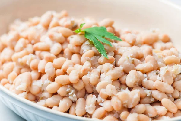 Vida Imóvel Salada Feijão Branco — Fotografia de Stock