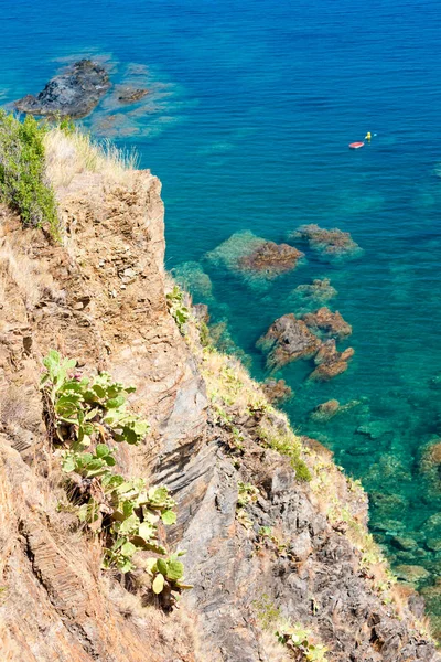 Cap Peyrefite Langwedocja Roussillon Francja — Zdjęcie stockowe