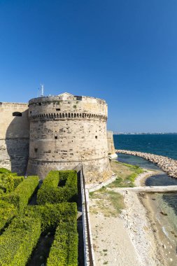 Castello Aragonese Kalesi Taranto, Apulia, İtalya