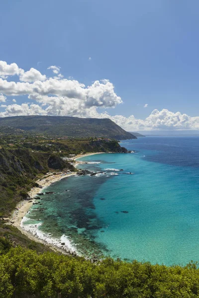 Falaise Rocheuse Cap Capo Vaticano Mer Tyrrhénienne Calabre Italie Sud — Photo