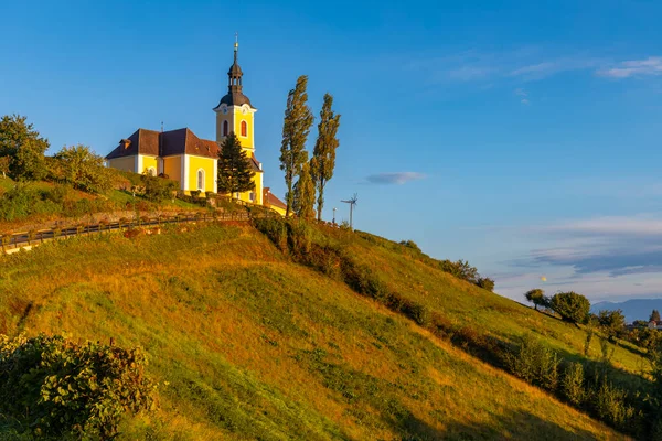 Kitzeck Sausal Kilisesi Styria Avusturya — Stok fotoğraf