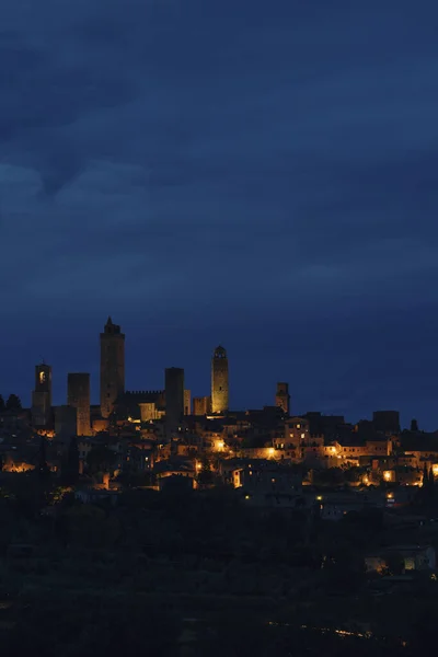 San Gimignano Unesco Site Toscane Italië — Stockfoto