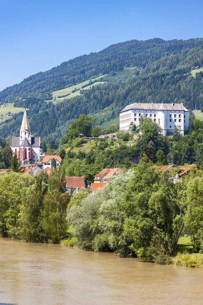 Obermurau Slott Murau Steiermark Österrike — Stockfoto
