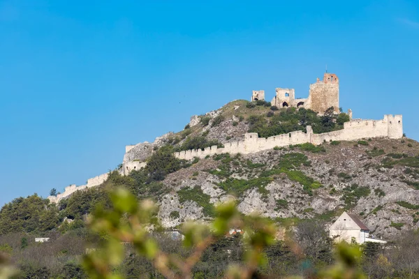 Staatz Ruins Weinviertel Austria — Stock Photo, Image