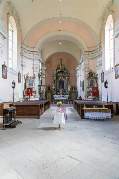 Εκκλησία Στο Rabstejn Nad Strelou Περιοχή Pilsen Δημοκρατία Της Τσεχίας — Φωτογραφία Αρχείου