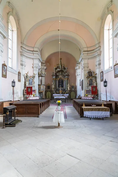 Iglesia Rabstejn Nad Strelou Región Pilsen República Checa —  Fotos de Stock