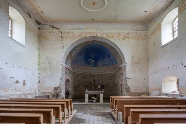 Iglesia San Jan Nepomucky Bartosovice Orlickych Horach República Checa — Foto de Stock