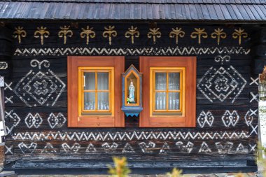 Boyanmış halk evi, Slovakya 'daki UNESCO köyü Cicmany
