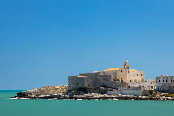 Gamla Stan Vieste Apulien Italien — Stockfoto