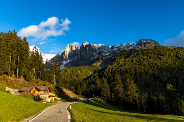 Beau Paysage Dolomites Italiennes Près Santa Magdalena — Photo