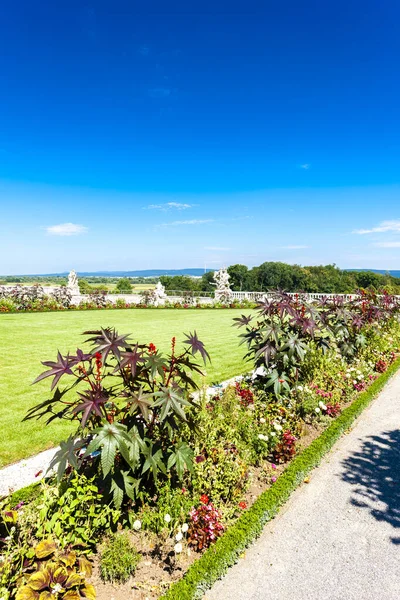 Jardín Barroco Del Palacio Hof Baja Austria Austria — Foto de Stock